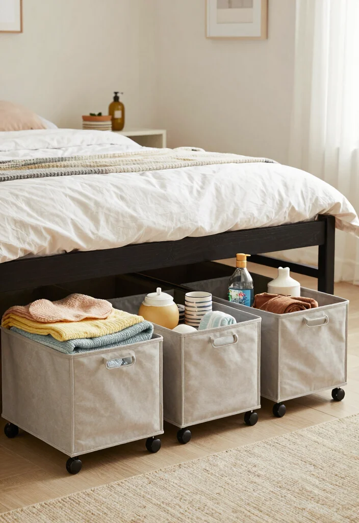 14 Multi Purpose Spare Bedroom Ideas for Flexible Living 10. Under Bed Storage Options 0