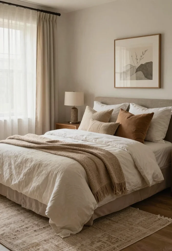 14 Multi Purpose Spare Bedroom Ideas for Flexible Living 12. Layered Textures for Comfort 0