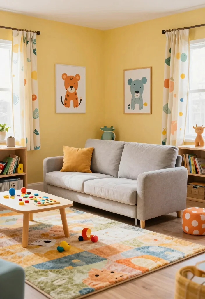 14 Multi Purpose Spare Bedroom Ideas for Flexible Living 4. Playful Guest Space 0