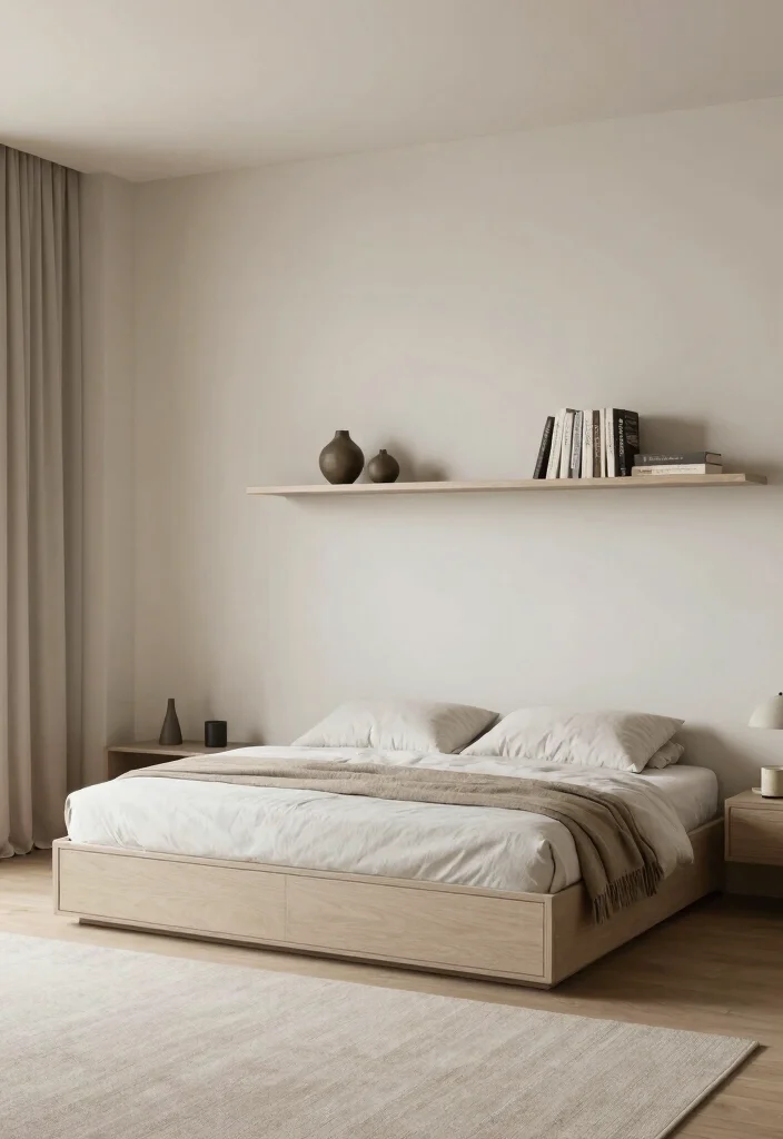 14 Multi Purpose Spare Bedroom Ideas for Flexible Living 8. Minimalist Storage Solutions 0