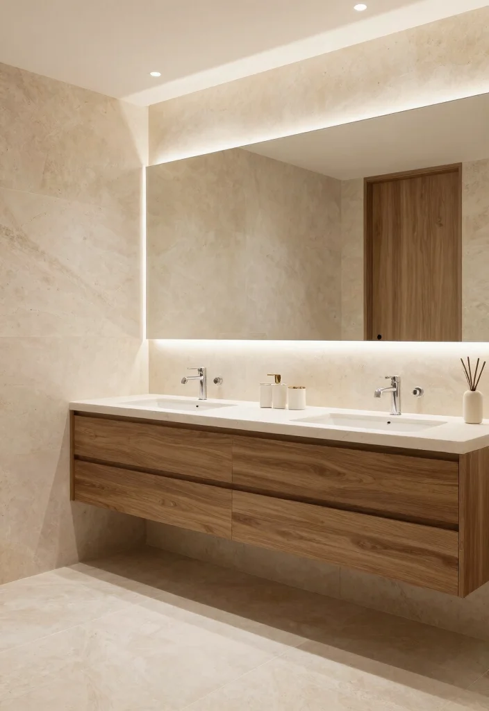 14 Natural Stone Bathroom Ideas for a Luxe Organic Look 6. Elegant Limestone Finishes 0