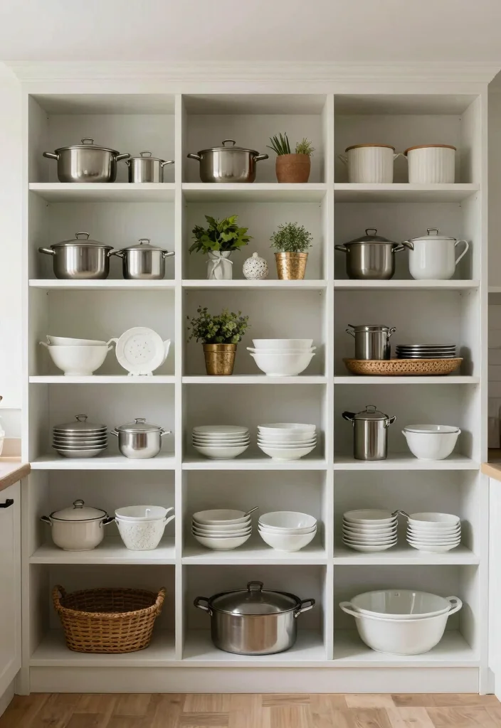 14 Open Kitchen Cabinet Ideas for an Airy Display Look 10. Create Zones with Open Shelving 0