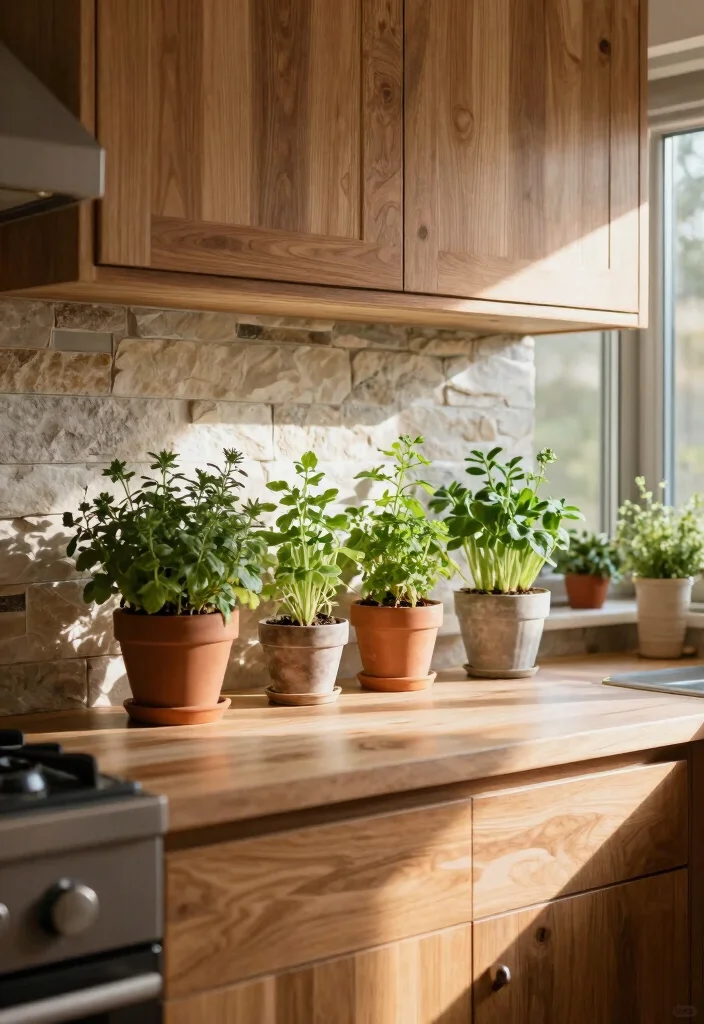 15 Kitchen Ideas for a Stylish and Functional Everyday Space 7. Incorporate Natural Elements 0