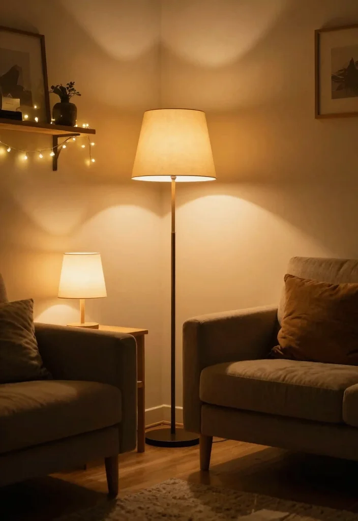 15 Living Room Home Ideas for a Cozy Modern Space 13. Lighting That Sets the Mood 0