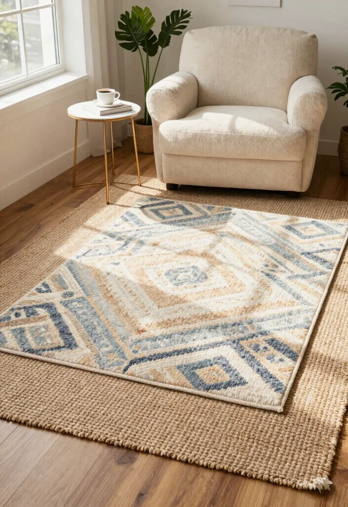 15 Living Room Home Ideas for a Cozy Modern Space 3. Eco Friendly Rugs 0