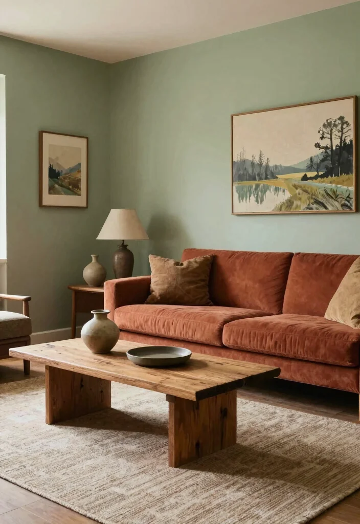 15 Living Room Home Ideas for a Cozy Modern Space 7. Earthy Color Palettes 0
