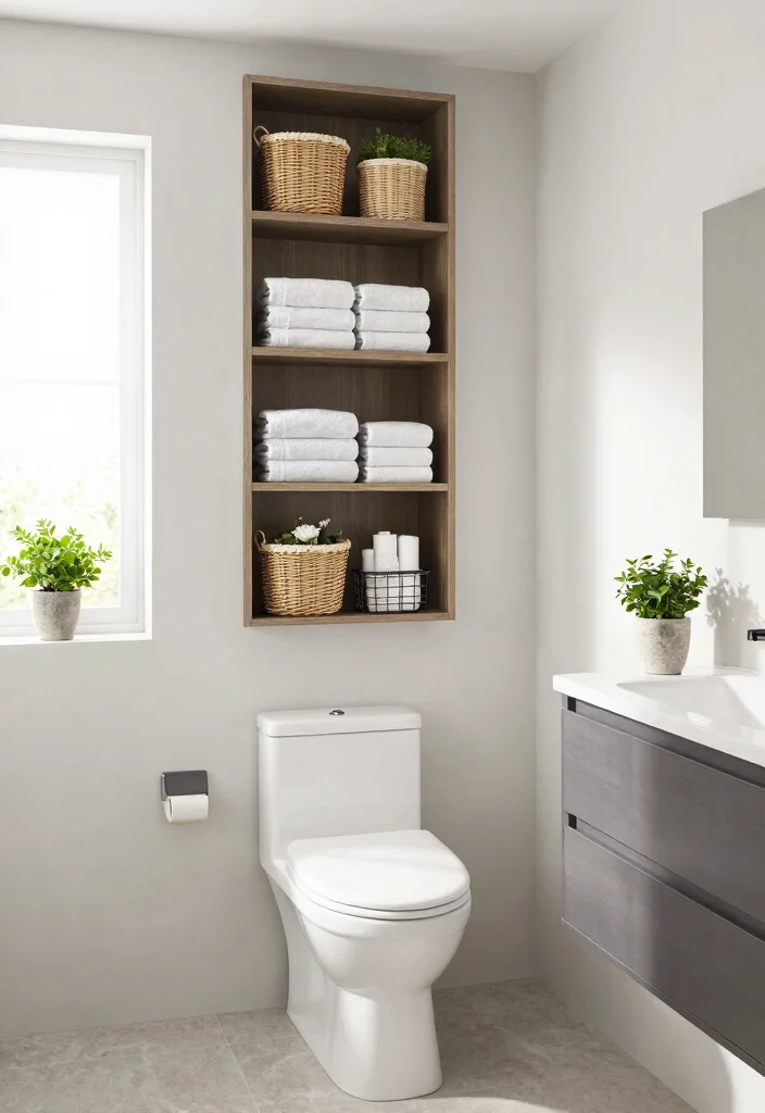 15 Small Bathroom Renovation Ideas Worth the Investment 2. Invest in Smart Storage Solutions 0