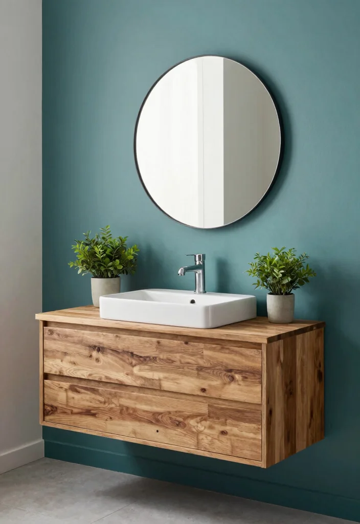 15 Small Bathroom Renovation Ideas Worth the Investment 6. Install a Floating Vanity 0