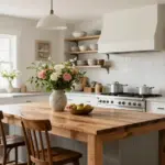 16 Kitchen Layout Ideas with Island Floor Plans: Farmhouse Style