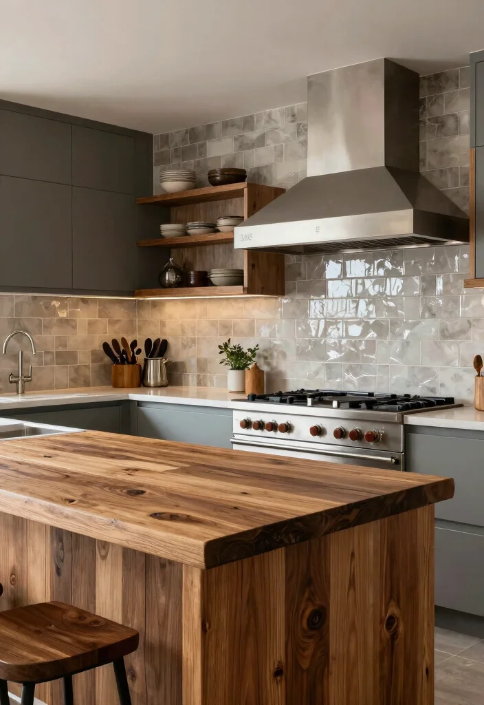 18 Luxury Kitchen Ideas with High End Finishes and Style 10. Unique Textures 0