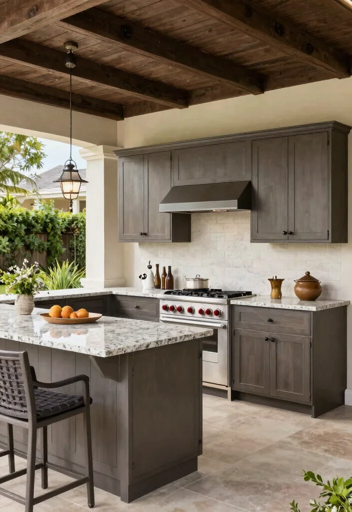 18 Luxury Kitchen Ideas with High End Finishes and Style 16. Outdoor Kitchen Integration 0