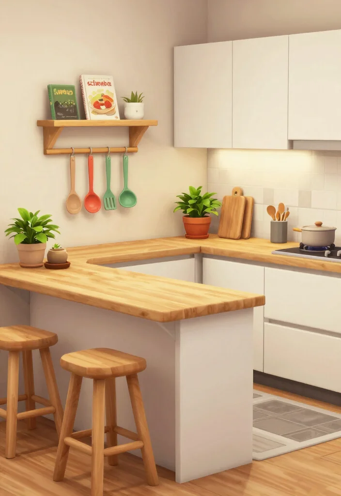 9 Bloxburg Aesthetic Kitchen Ideas Everyone Is Saving 2. Natural Wood Accents 0