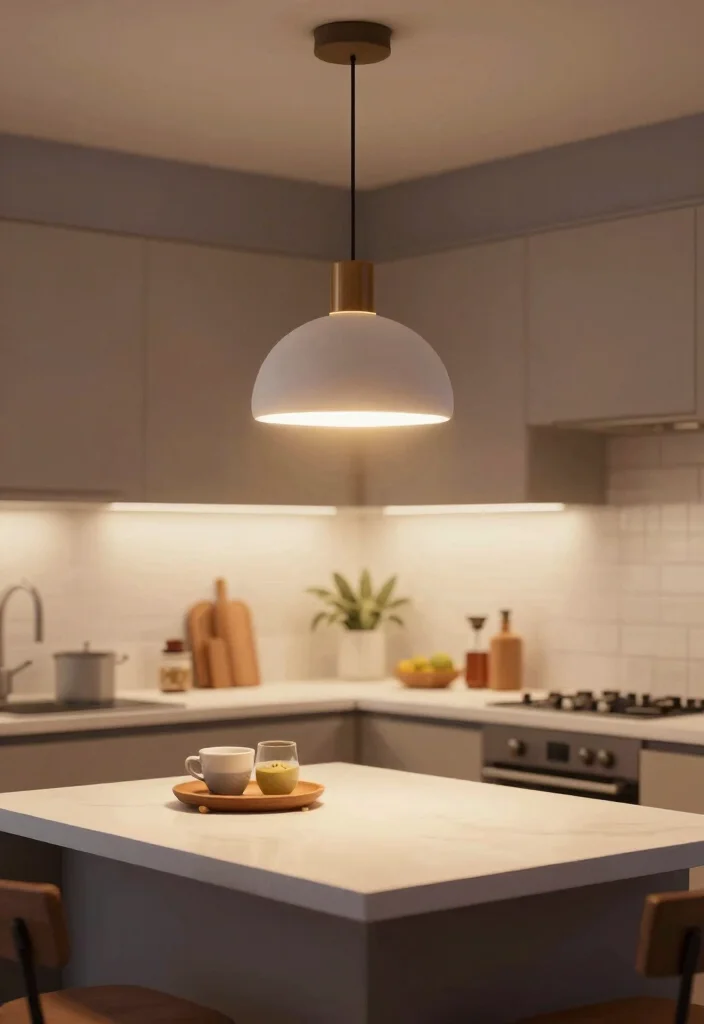 9 Bloxburg Aesthetic Kitchen Ideas Everyone Is Saving 7. Statement Lighting Fixtures 0
