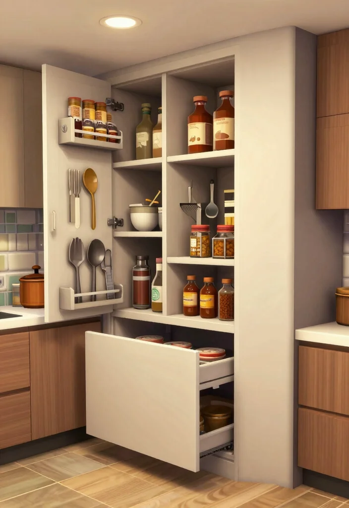 9 Bloxburg Aesthetic Kitchen Ideas Everyone Is Saving 9. Smart Storage Solutions 0