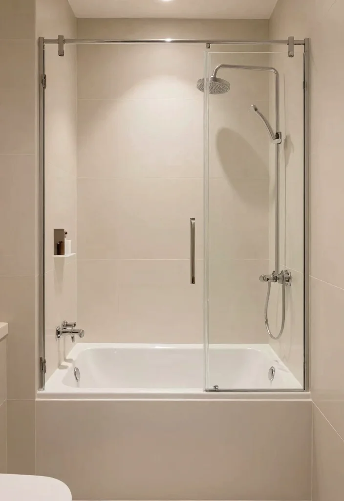 9 Micro Bathroom Ideas with Smart Space Saving Layouts 2. Shower Tubs for Dual Functionality 0