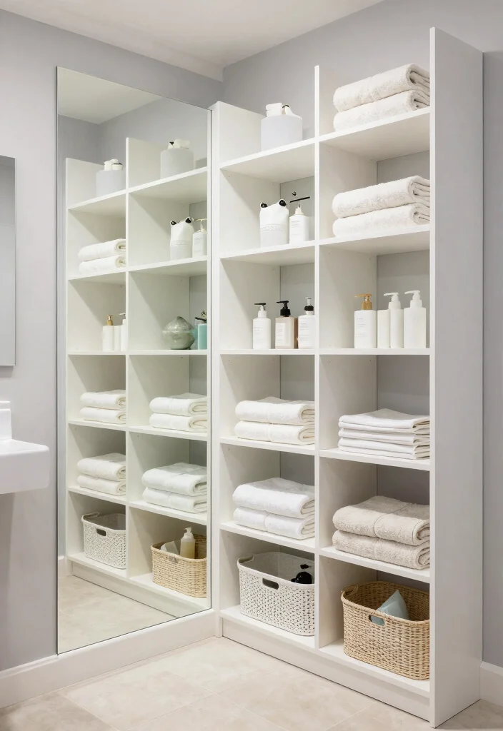 9 Micro Bathroom Ideas with Smart Space Saving Layouts 3. Creative Storage Solutions 0