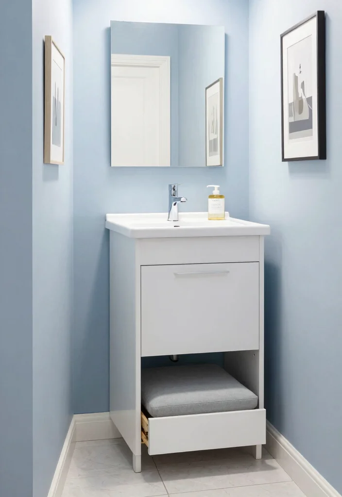 9 Micro Bathroom Ideas with Smart Space Saving Layouts 4. Compact Bathroom Furniture 0