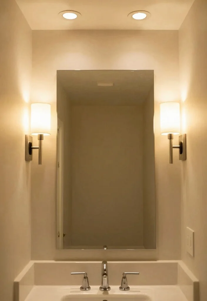 9 Micro Bathroom Ideas with Smart Space Saving Layouts 7. Smart Lighting Solutions 0