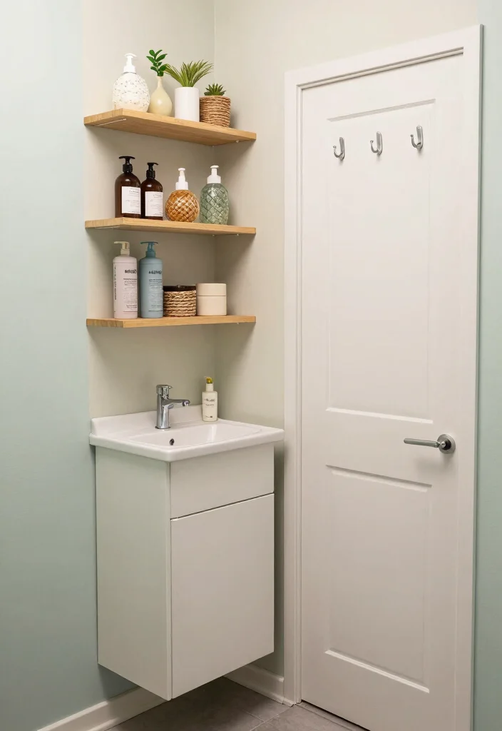 9 Micro Bathroom Ideas with Smart Space Saving Layouts 9. Utilize Every Nook 0